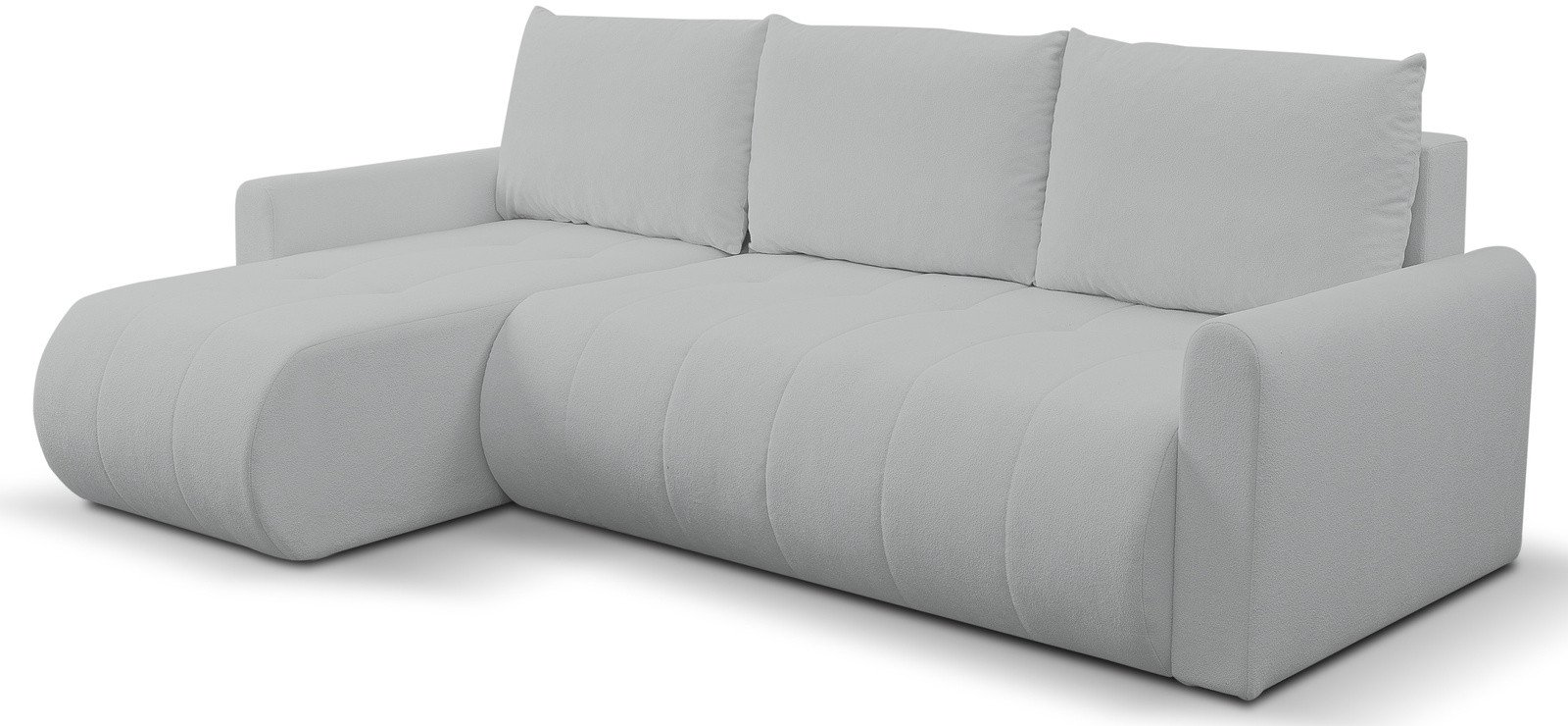 Narożnik Primo w tkaninie GERRA z funkcją spania i pojemnikiem na pościel