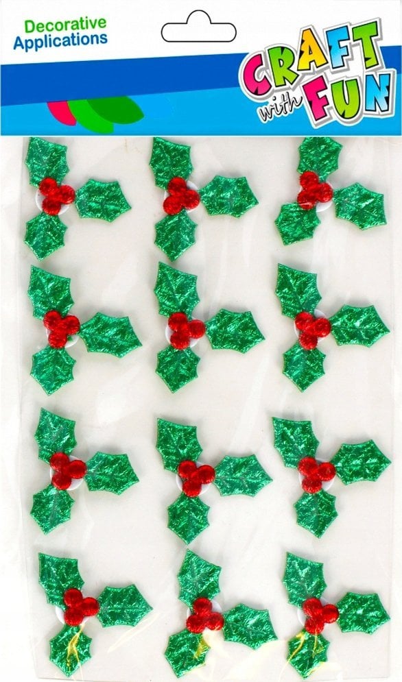 Craft with Fun OZDOBA BN TKAN OSTROKRZEW SPRZYL 12SZT CF 12/144