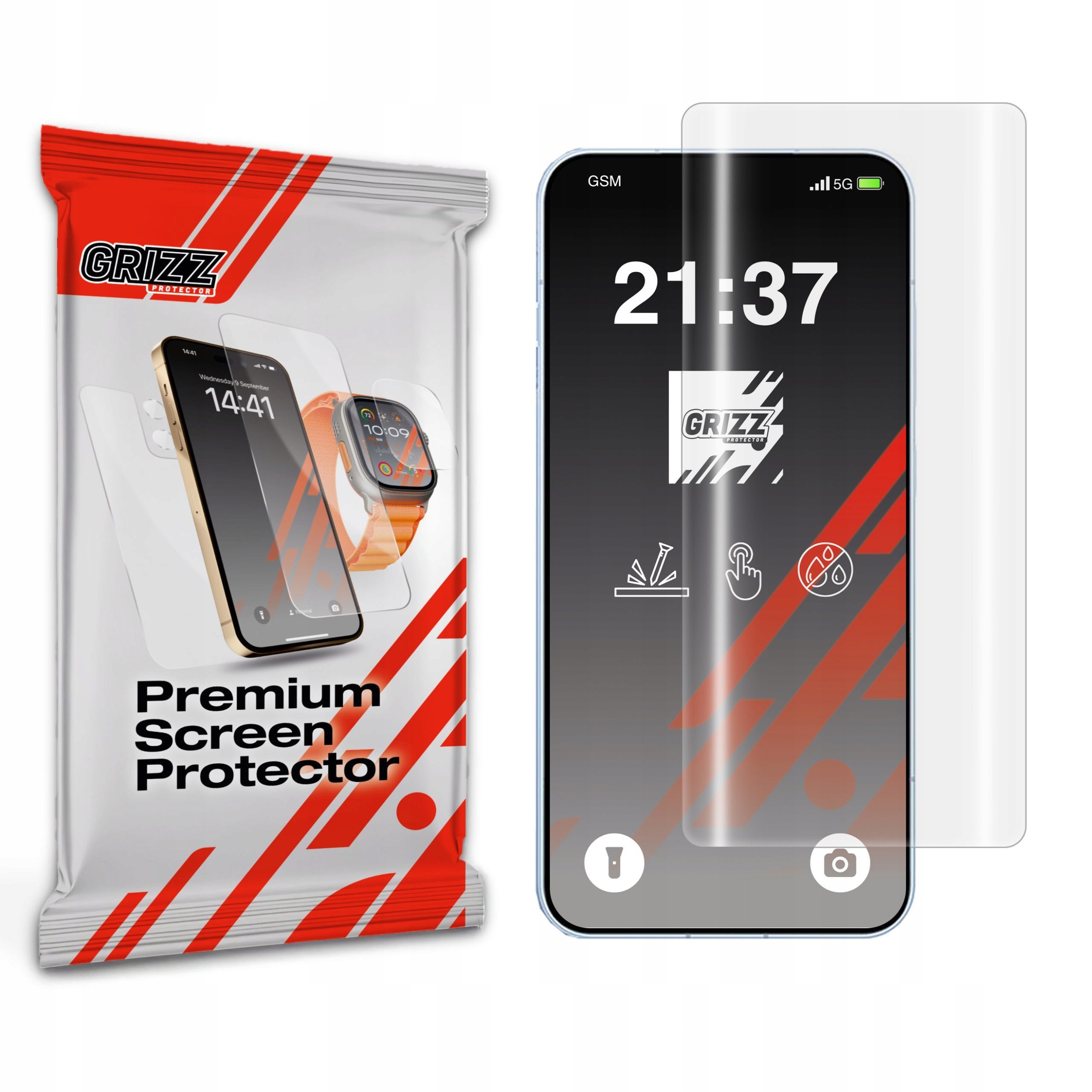 Folia hydrożelowa GrizzGlass Hydrofilm do Oppo Find X8s