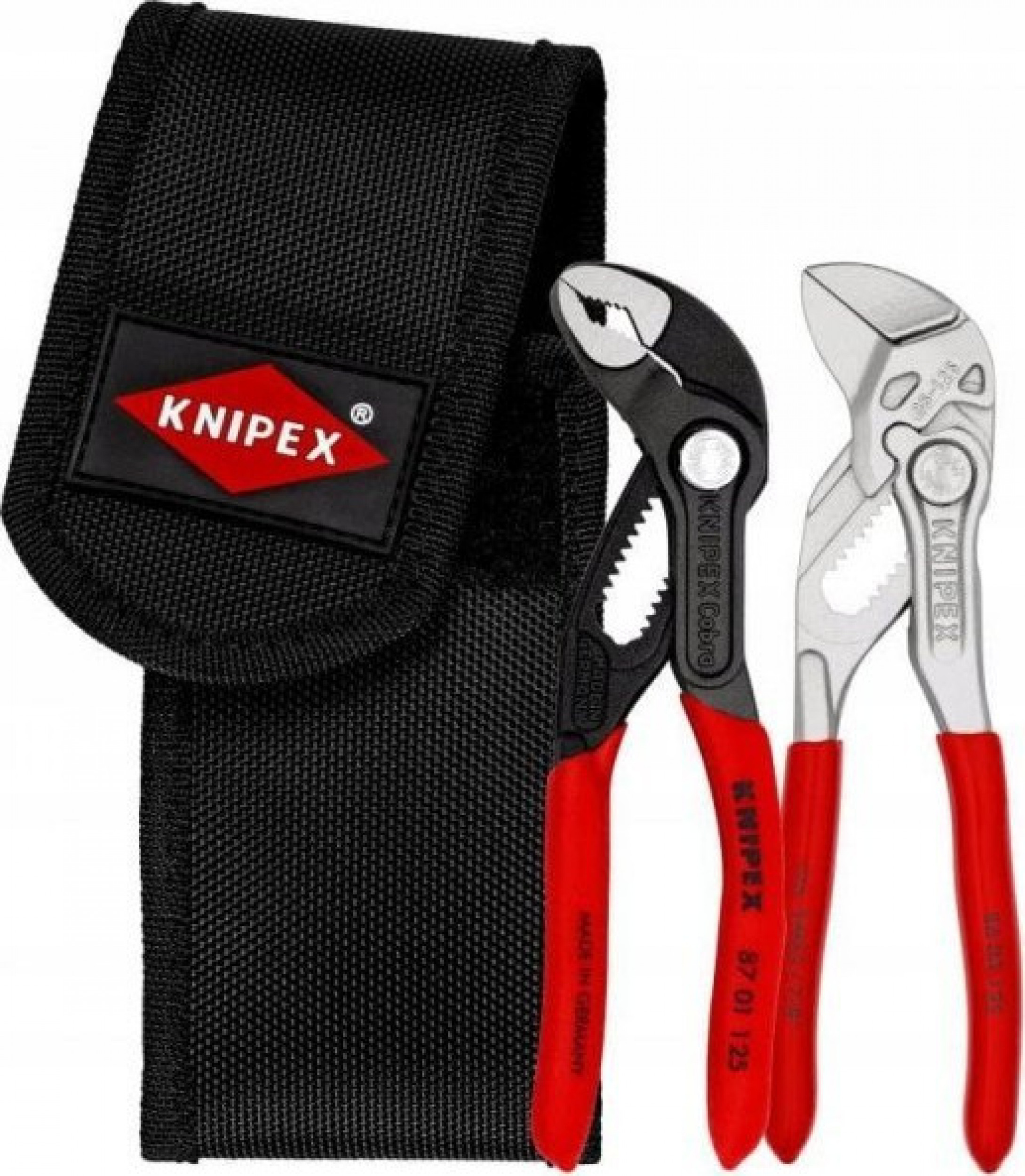 Knipex KNIPEX mini pliers sets in belt tool puch