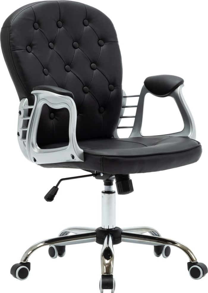 Krzesło biurowe vidaXL Czarne