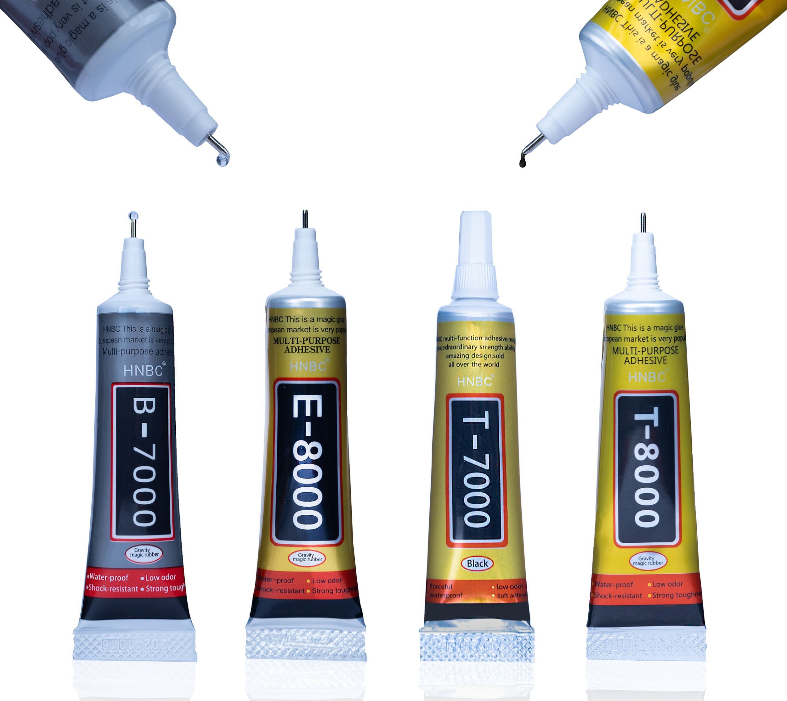 Rosfix 4X KLEJ B7000 T7000 E8000 T8000 NAPRAWA ELEKTRONIKI TELEFONU 110ML ROSFIX