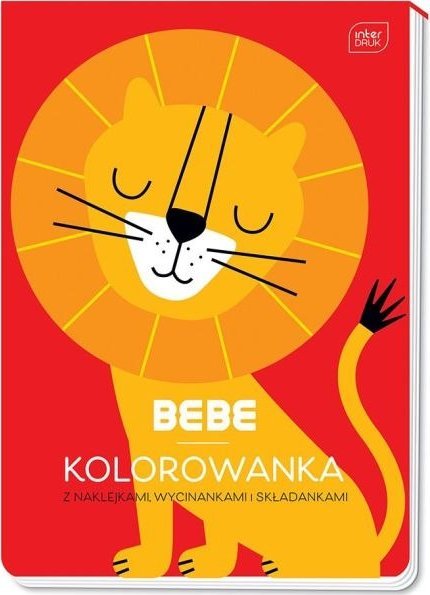 Blok kolorowanek z naklejkami INTERDRUK A4 40k. BB KIDS