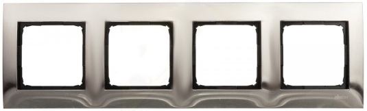 Kontakt-Simon Ramka poczwórna inox - DR4/61