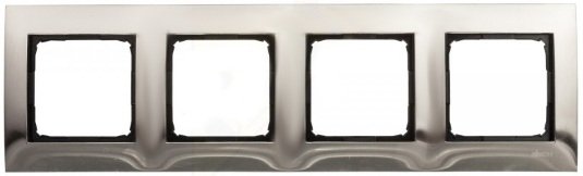 Kontakt-Simon Ramka poczwórna inox - DR4/61