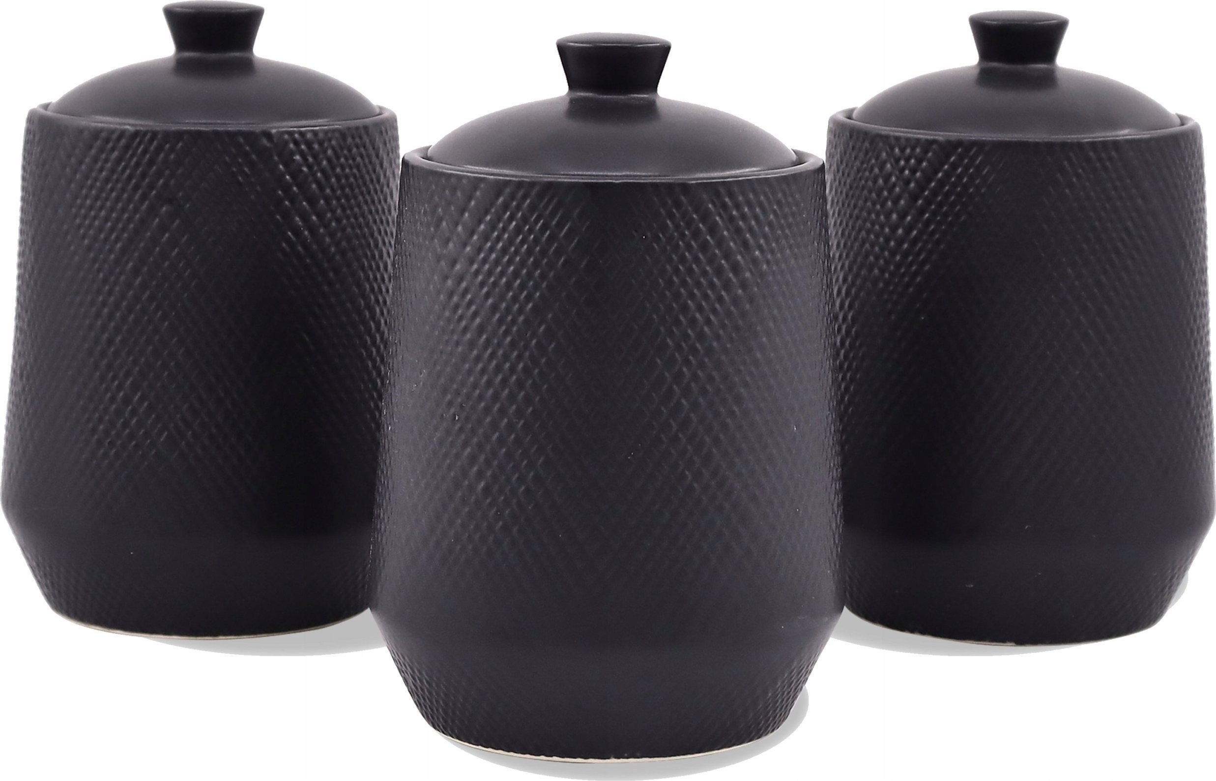 Maestro Zestaw pojemnieków 3 el.Maestro MR-20001-03CS black