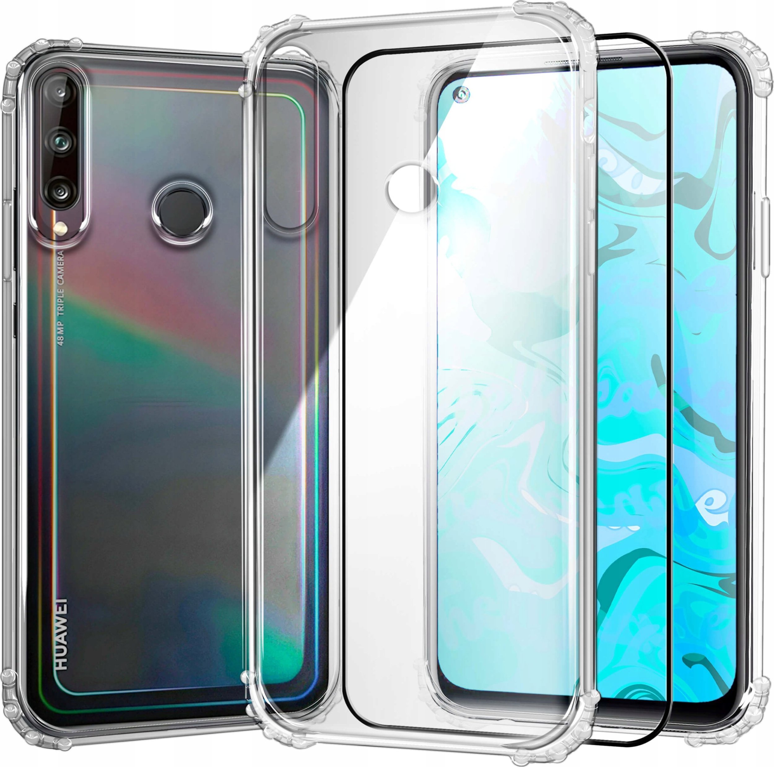 Hello Case ETUI PANCERNE DO HUAWEI P40 LITE E | CASE SILIKON GUMOWE ANTI SHOCK SZKŁO