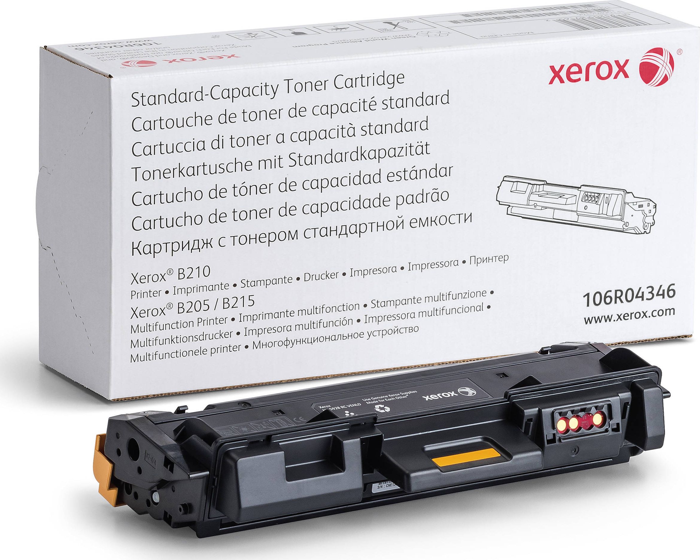 Toner Xerox Black Oryginał (106R04346)
