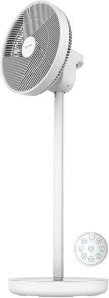 Cecotec EnergySilence 2600 Sunflower Portable | Stand Fan | Diameter 33 cm | Number of speeds 12 | Oscillation | 22 W | Remote control