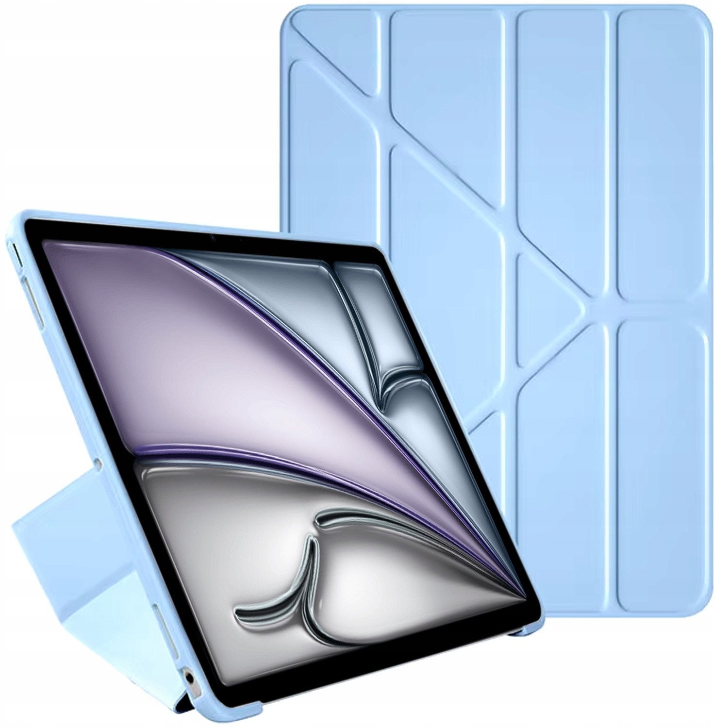 Etui Trifold Case do iPad Air 13 Gen. 6 2024 (Niebieskie)