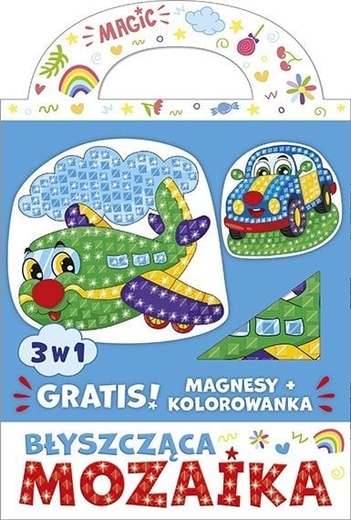 Teka Błyszcz±ca mozaika 3w1 - Samolocik i autko