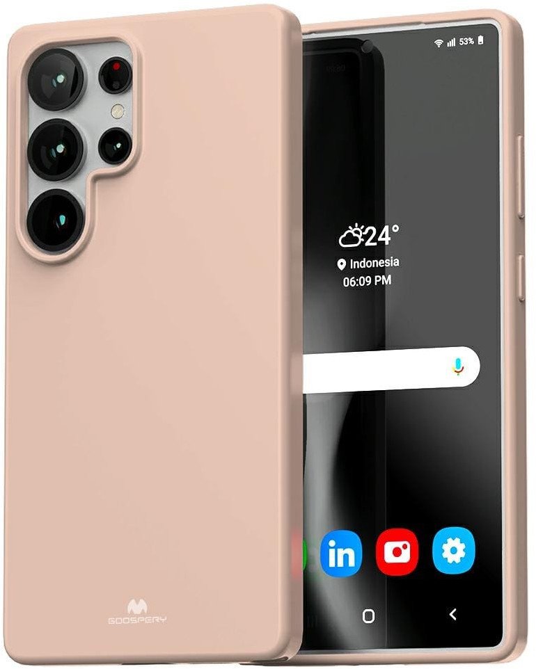 Mercury Soft Sam S25 Ultra S938 różowo-piaskowy/pink sand