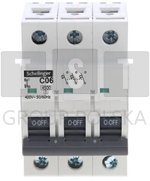 A02-G7-3P-C06 WYŁĄCZNIK NADPRĄDOWY 4,5KA 3P C 06A SCHELINGER A02-G7-3P-C06