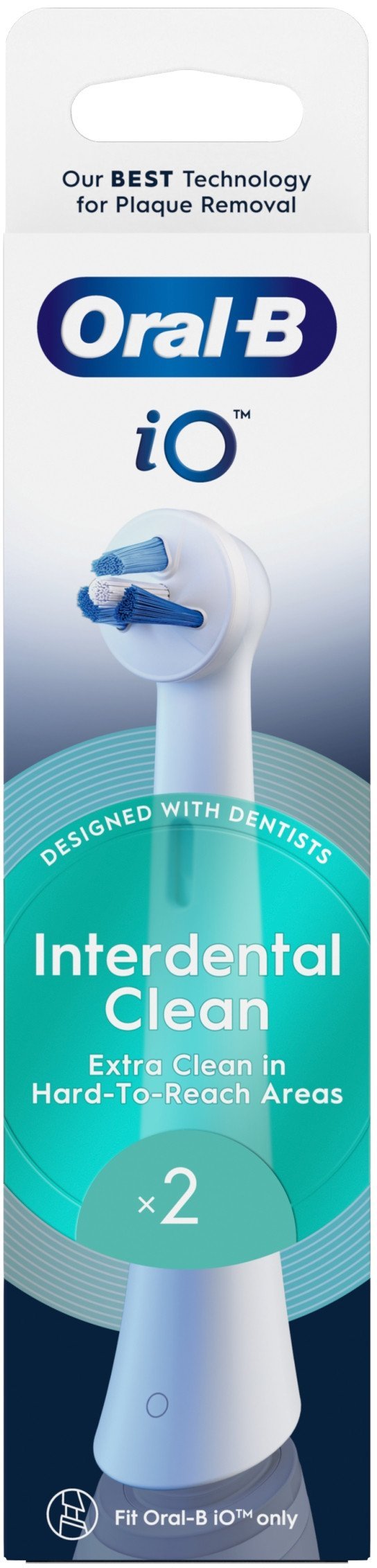 Końcówka Oral-B iO Interdental Clean Biała (2 szt.)