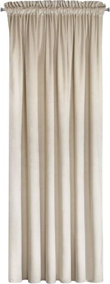 Eurofirany Zasłona Dekoracyjna Velvet Rosa Beż 140x250