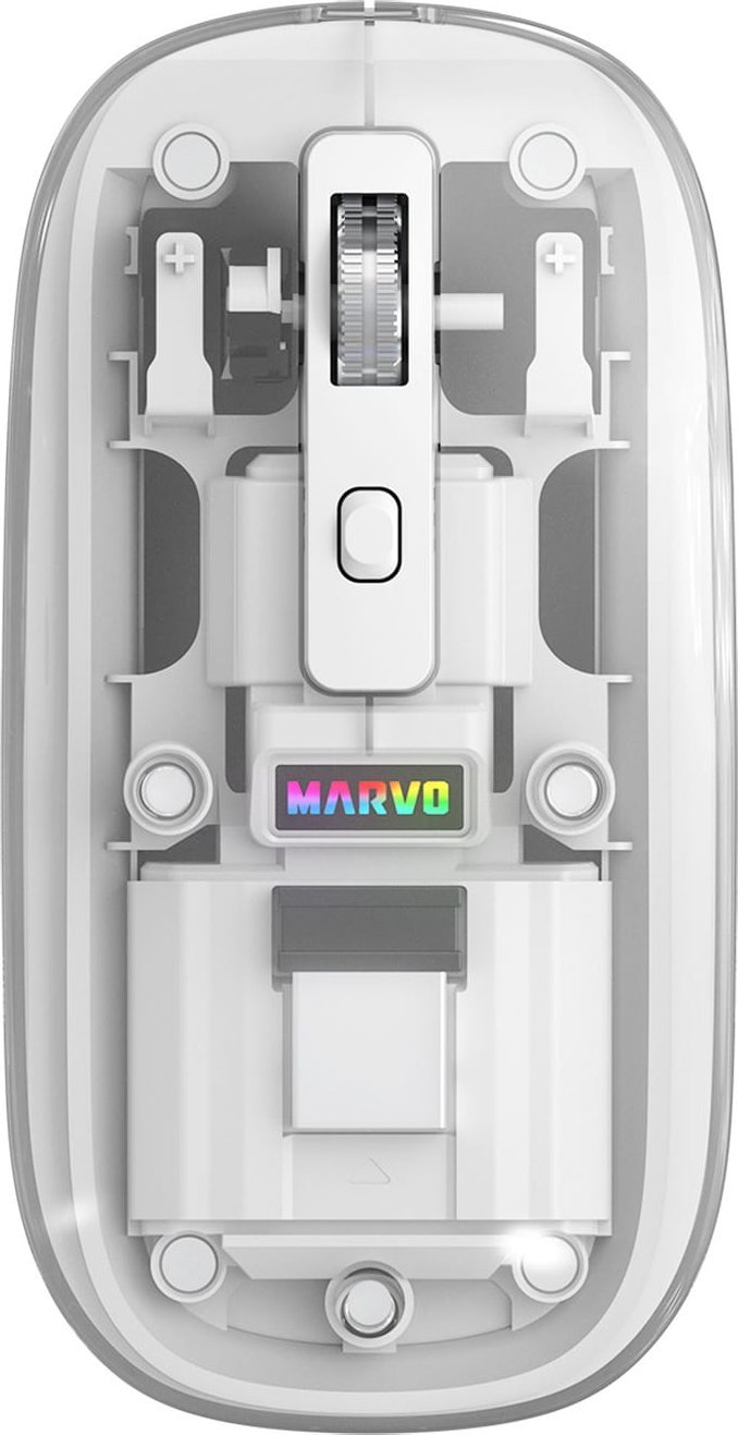 Mysz Marvo Prism B10 biała (M810W WH)