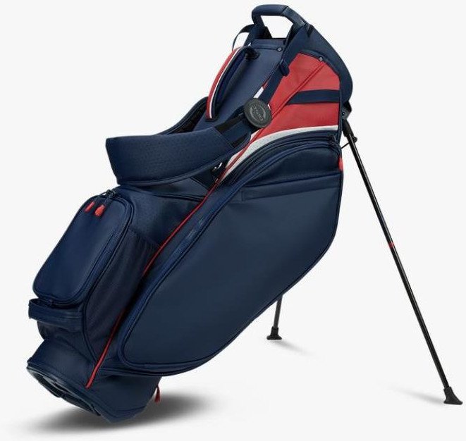 Torba golfowa Ogio Shadow (z nóżkami/standbag) - czerw-biało-czar