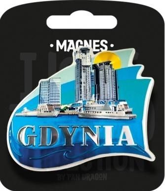 Pan Dragon Magnes I love Poland Gdynia ILP-MAG-A-GDY-08