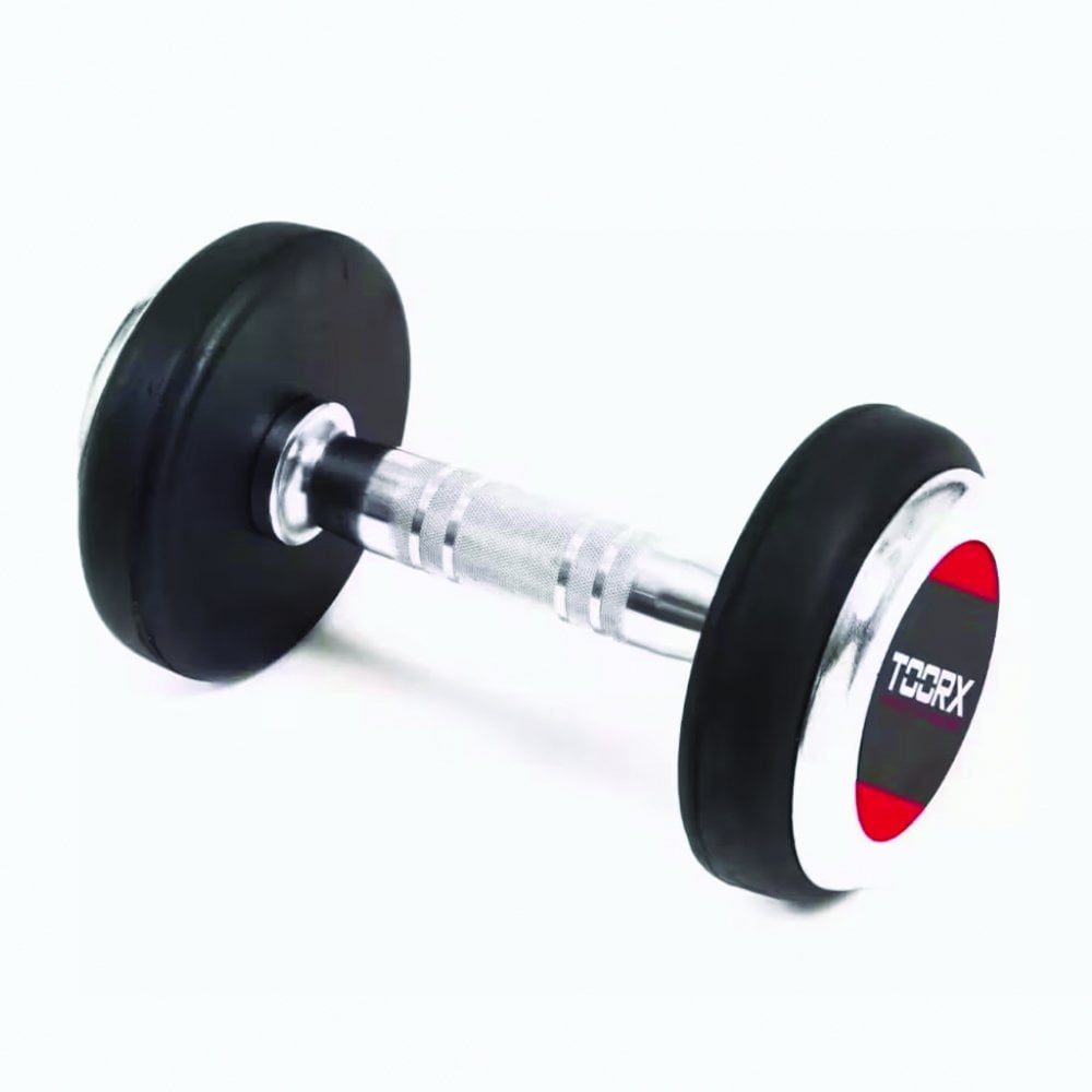 Toorx Professional rubber dumbbell 10kg