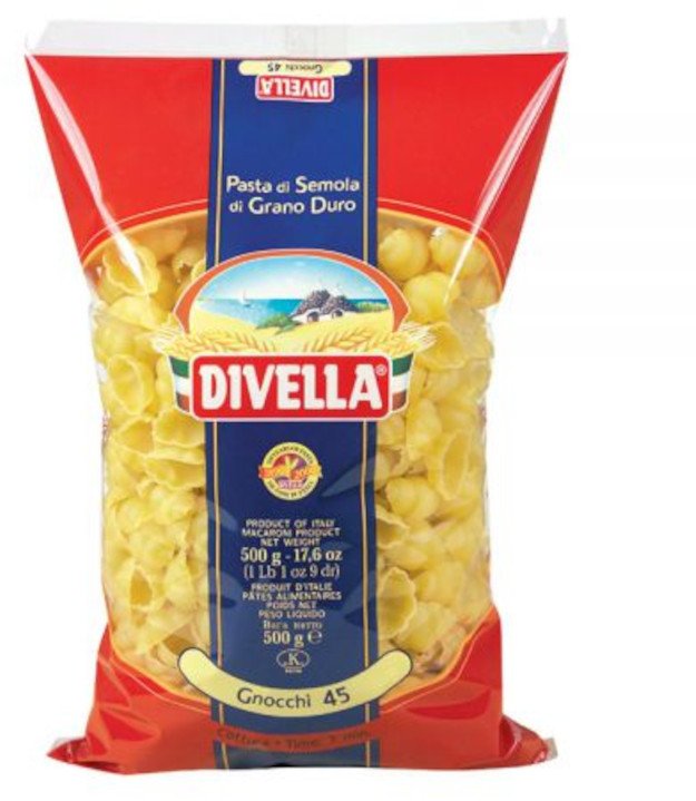 Makaron muszelki Gnocchi 45 500g - Divella
