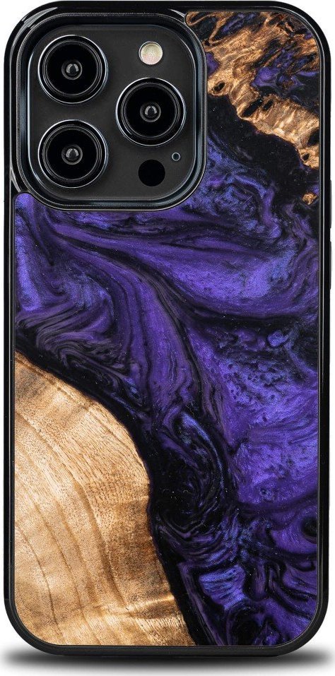 BeWood Etui Bewood Unique na iPhone 14 Pro - Violet