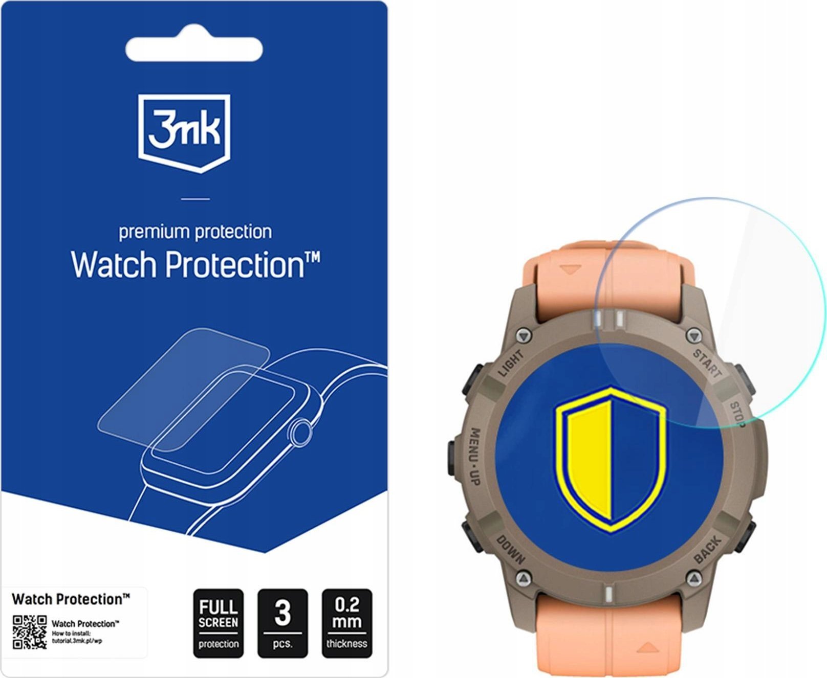 3mk Watch Protection FlexibleGlass pro Garmin Descent G2