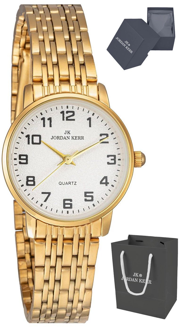 Zegarek Jordan Kerr L1060 IPG TCWG damski bizuteryjny czytelny 28 mm .