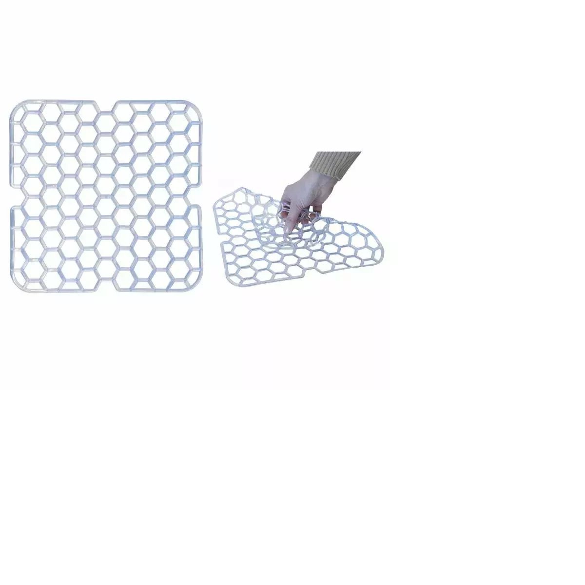 Izlietnes paklajins 28x28cm miksts caurspidigs 4743115006425