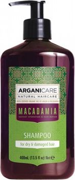 Arganicare Arganicare Macadamia Szampon do suchych i zniszczonych włosów 400 ml
