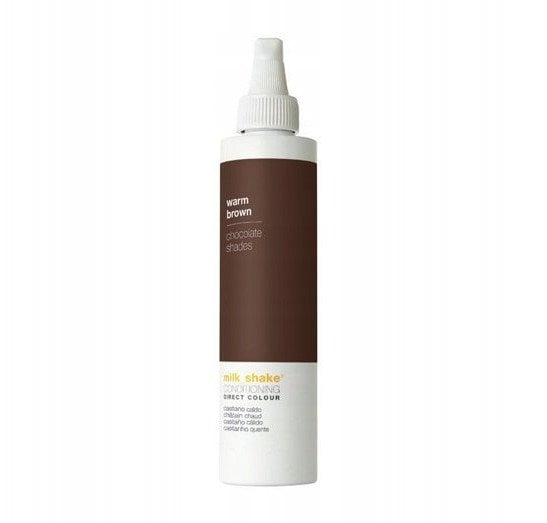 Milk Shake Milk Shake, Direct Colour, Ammonia-Free, Hair Colour Conditioner, Warm Brown, 200 ml For Women