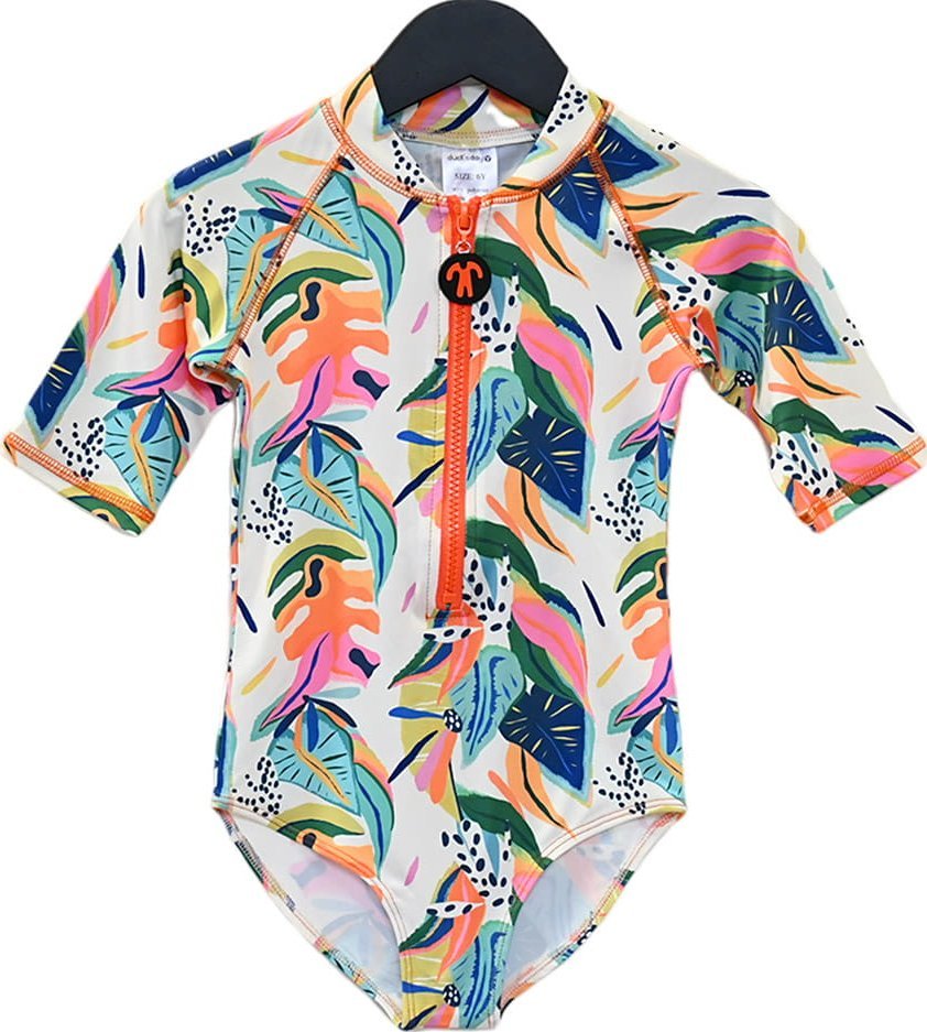 DucKsday Jednoczęściowy kostium UV dziewczęcy, Ducksday, Moana, 146-152, 11-12 lat