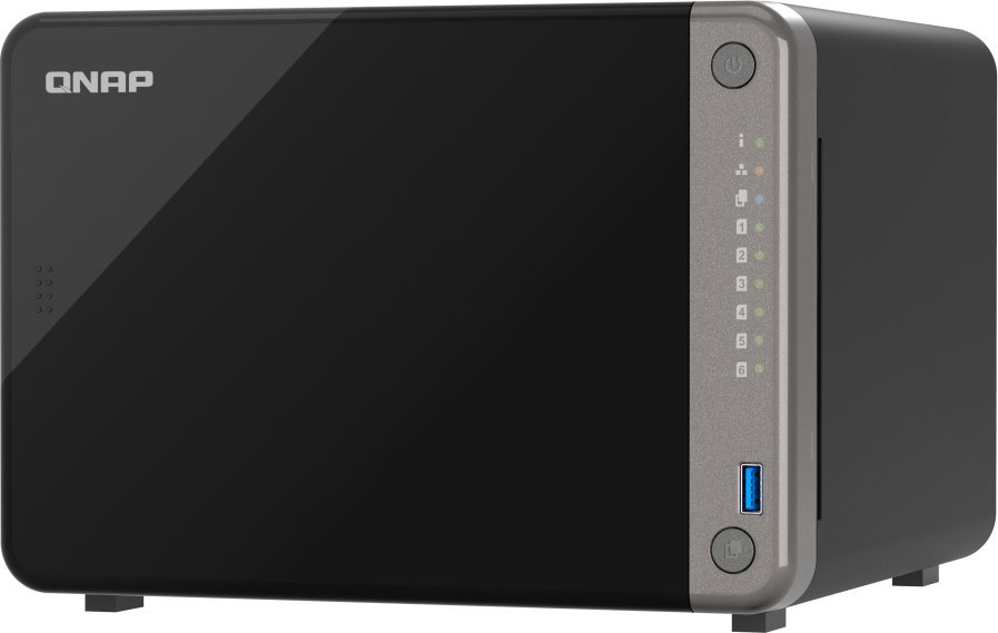 Serwer Qnap NAS TS-AI642-8G 6 Bay 3.5 4C ARM Cortex-A76 2.2GHz