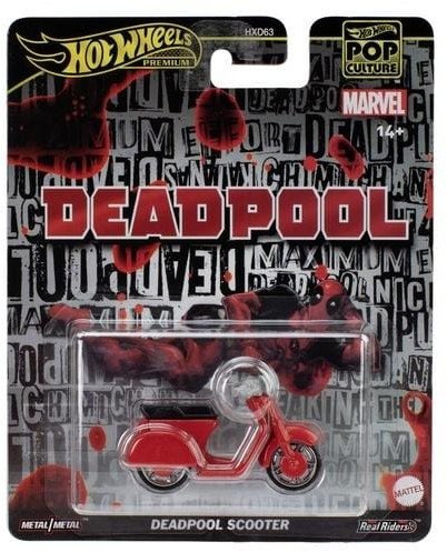 Mattel Hot Wheels Popkultura Deadpool 1:64 JBL70