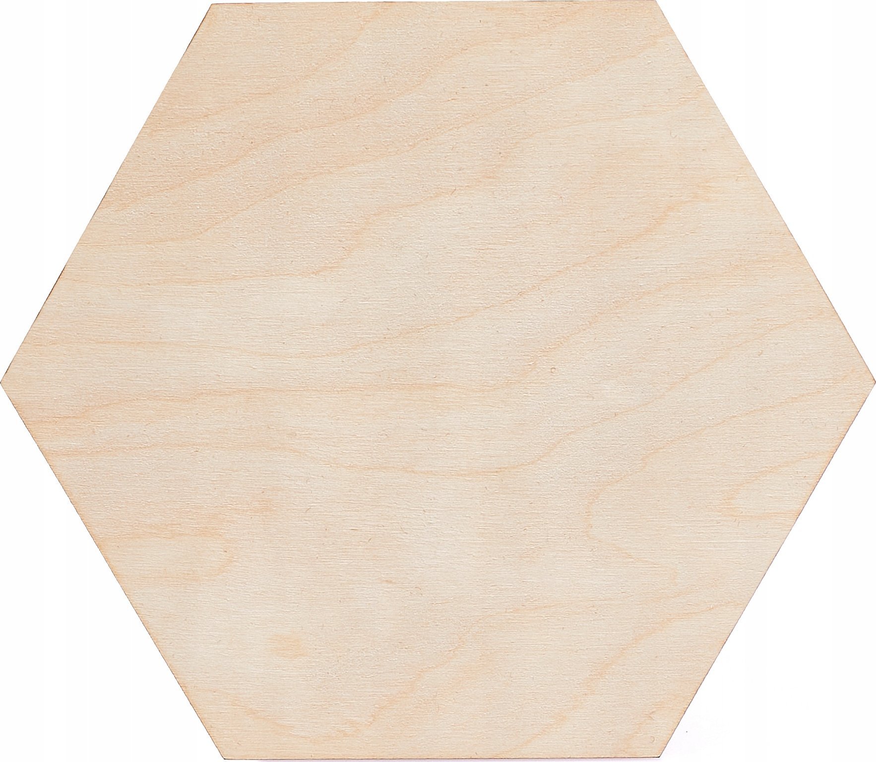 Techrebal PENELE DEKORACYJNE LAMELE ŚCIENNE HEKSAGON DREWNO