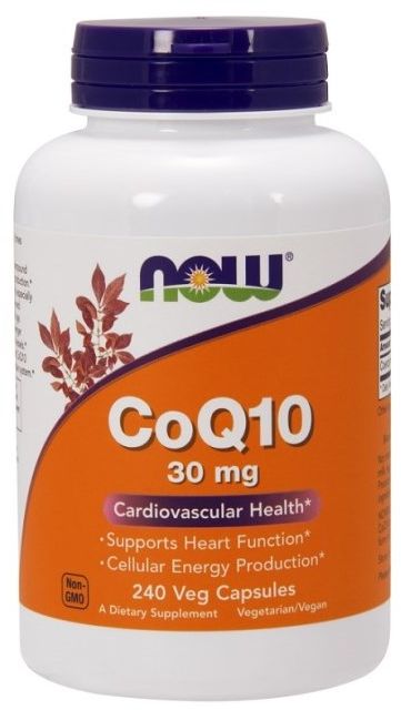 NOW Foods Coenzyme Q10 30mg 120 kapsułek