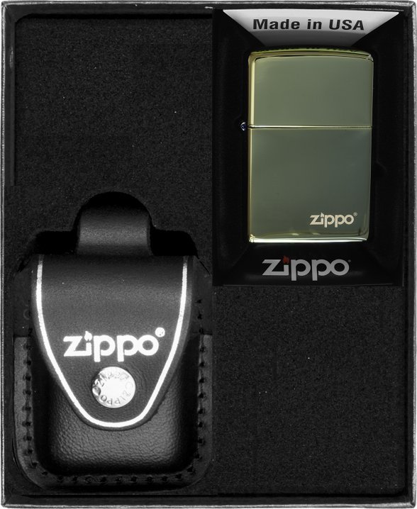 Zestaw ZIPPO Zapalniczka LASERED TEAL Prezentowy No3