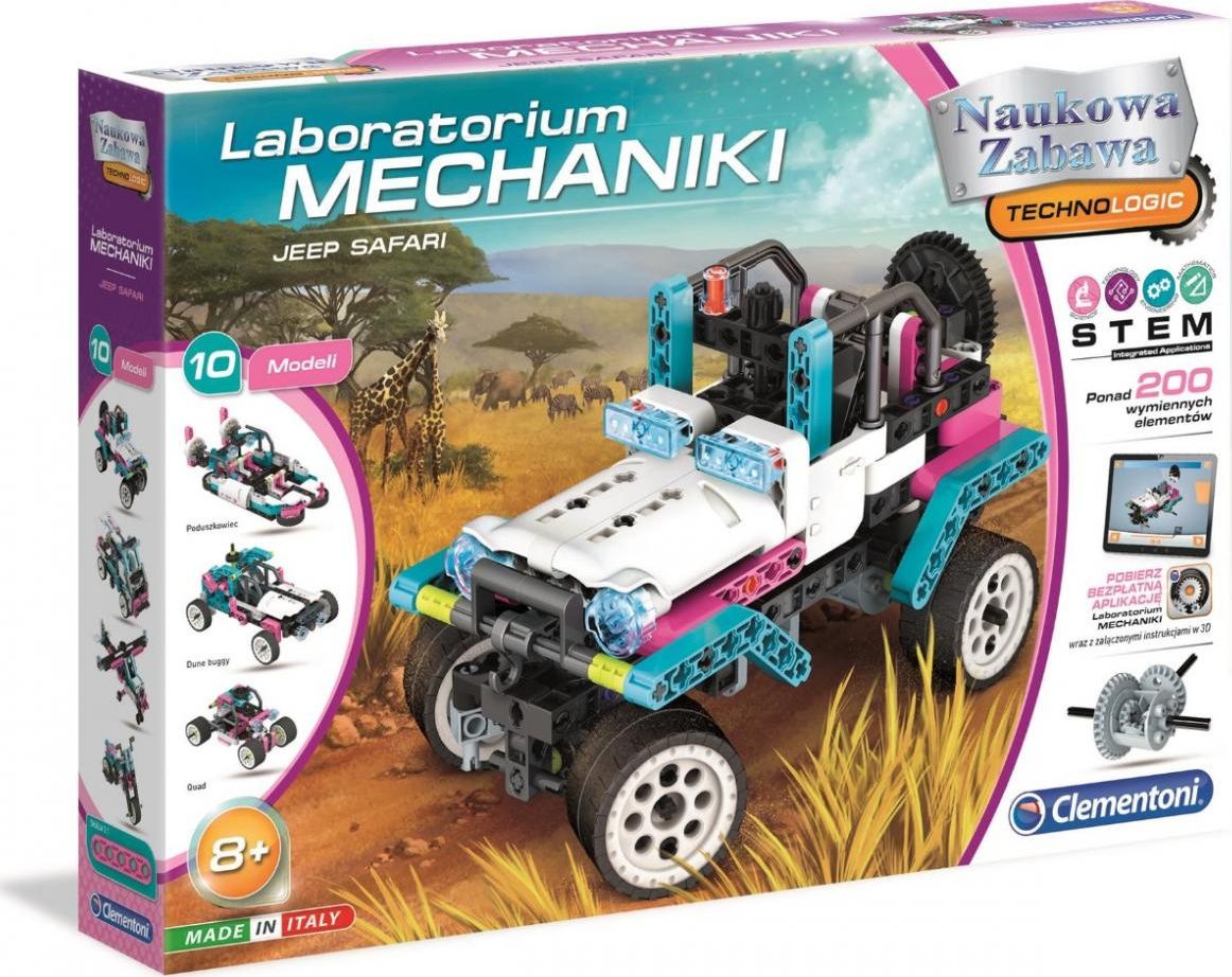 Clementoni Laboratorium Mechaniki - Jeep Safari
