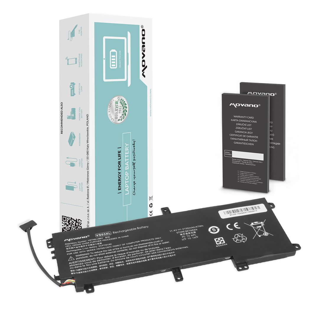 Bateria VS03XL do HP Envy 15-as