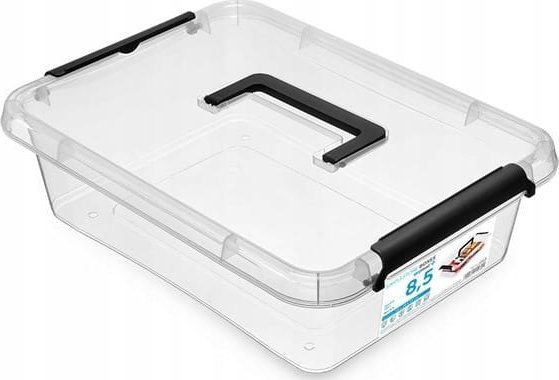 ORPLAST POJEMNIK PLASTIKOWY Z POKRYWĄ I UCHWYTEM 8,5L