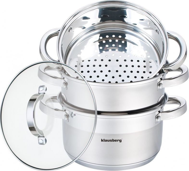 Klausberg GARNKI DO GOTOWANIA NA PARZE 18CM 4 ELE. KLAUSBERG [KB-7136]