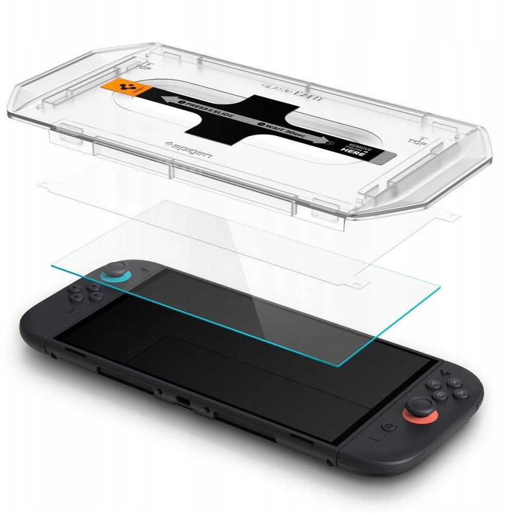 Tempered glass Spigen Glas.TR EZ FIT for Nintendo Switch 2 (2pcs)