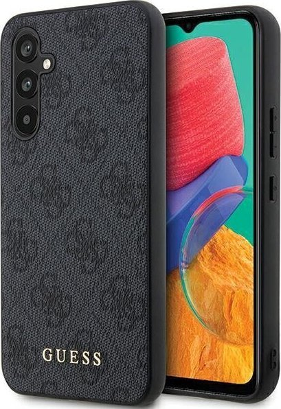 Guess GUHCS23FEG4GFGR S23 FE S711 szary/grey hardcase 4G Metal Gold Logo