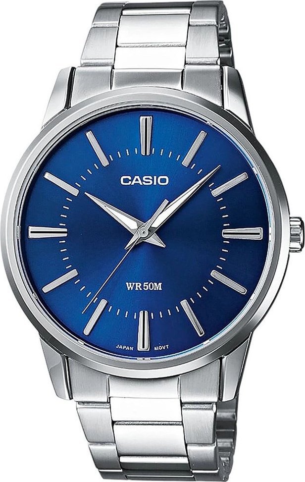 Zegarek Casio Zegarek męski Casio MTP-1303PD-2AVEG srebrny