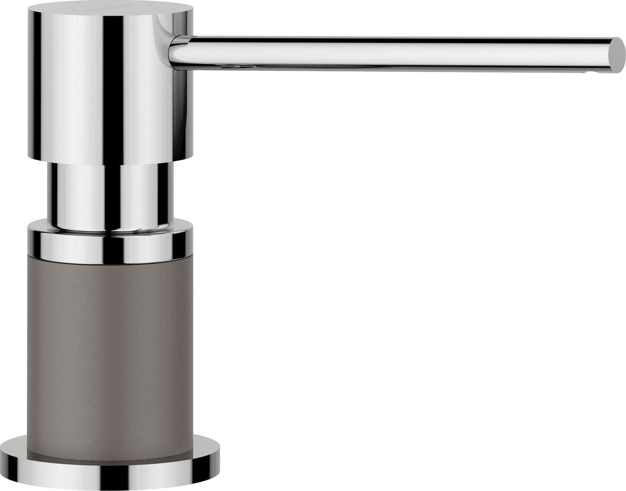 Blanco Dozownik LATO Silgranit-Look wulkaniczny szary/chrom