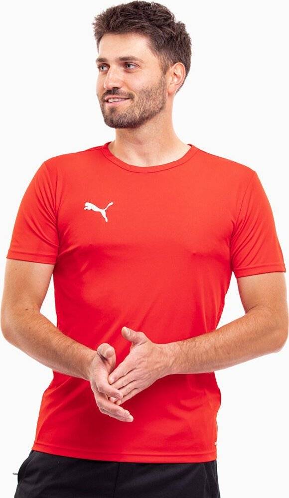 Puma Koszulka męska Puma teamRISE Matchday Jersey czerwona 706132 01 L