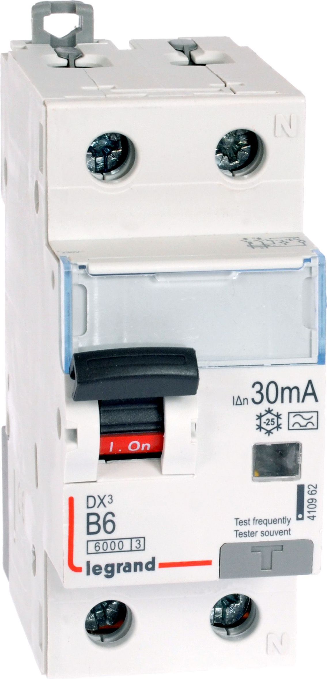 Legrand Wyłącznik różnicowo-nadprądowy 2P 6A B 0,03A typ A P312 DX3 (410962)