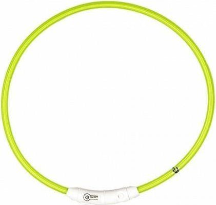 Duvo+ DUVO+ OBROŻA ŚWIECĄCA USB NYLON GREEN 45cm