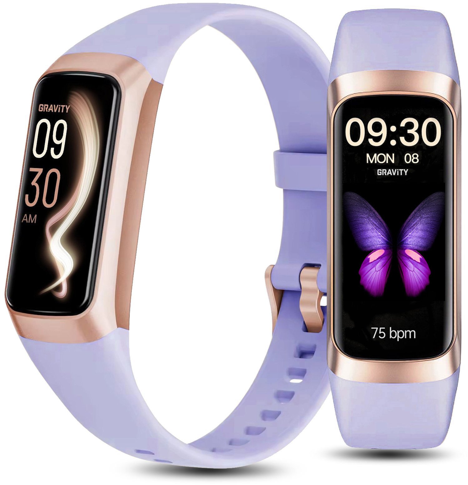 Zegarek damski SMARTBAND - GT40-4 LAVENDER