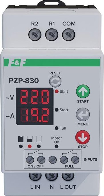 F&F Przekaźnik kontroli pompy głębinowej PZP-830