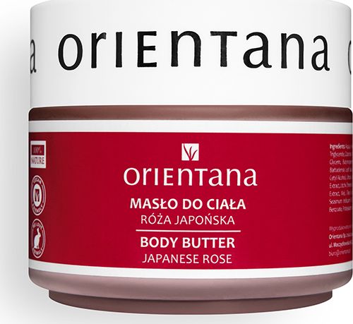 Orientana Masło do ciała Róża 100g